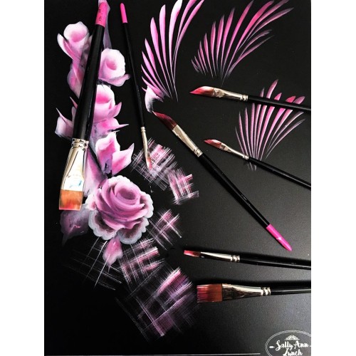 The Face Painting Shop 1-2 Inch Dagger Brush (1/2 DAGGER BRUSH)